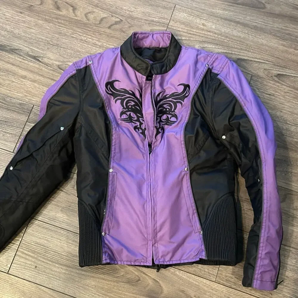 Women's Motorcycle Jacket w armour - Picture 1 of 7